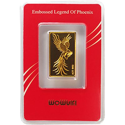 شمش طرح سیمرغ ۱ گرم